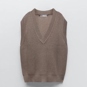 Zara sweater vest
